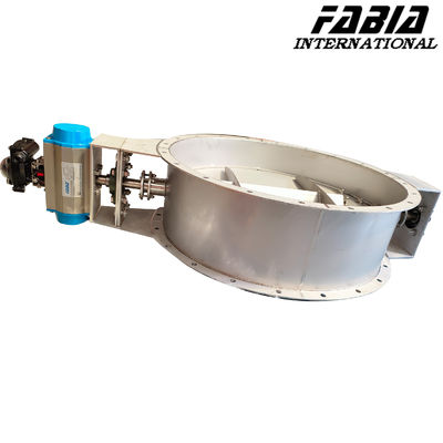 Pneumatic Duct Flapper Valve Stainless Steel Drain Flapper Valve