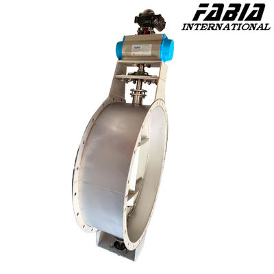 Pneumatic Duct Flapper Valve Stainless Steel Drain Flapper Valve