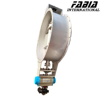Pneumatic Duct Flapper Valve Stainless Steel Drain Flapper Valve