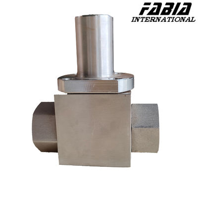 Two Way Stainless Steel High Pressure Valve DN15 Inner Tooth
