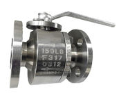 A guarnição de F316L fura completamente a válvula de bola, metal à pressão da válvula de bola 300lb do metal