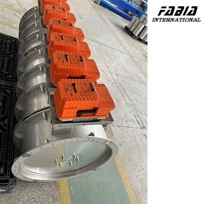 11 Inch 30 Inch  Electric Safety Airtight Damper With Zero Leakage For Biopharmaceutical Exhaust Systems