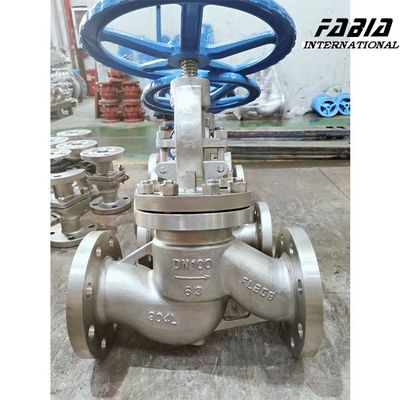 20 Inch WCB Globe Valve Excellent Sealing Performance For Food And Beverage Industry