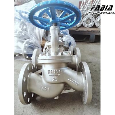 20 Inch WCB Globe Valve Excellent Sealing Performance For Food And Beverage Industry