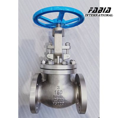 On / Off CF8  Globe Valve Good Sealing Performance For Metallurgy And Pulp And Paper Industry