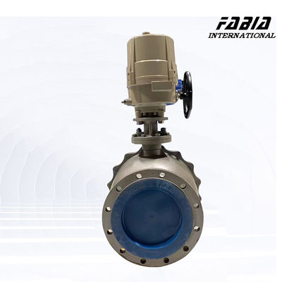 Large Size 20 Inch Two Pieces Ball Valve High Temperature High Pressure