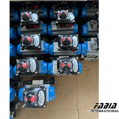Pneumatic Ball Valve Actuator Butt-Weld Water Tank  Ball Valve Control Valve Corrosion-Resistant Stainless Steel