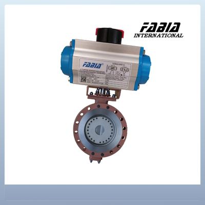  Three Eccentric Butterfly Valve Control Bring a Pneumatic Actuator