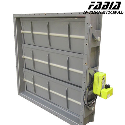 Válvula de fumo elétrica de aço inoxidável