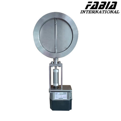 Tipo de válvula industrial de válvula de borboleta de aço inoxidável 304