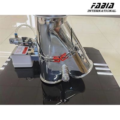 Pneumatic Three Way Switching Damper For Chemical Industry And Grain Transportation With High Performance