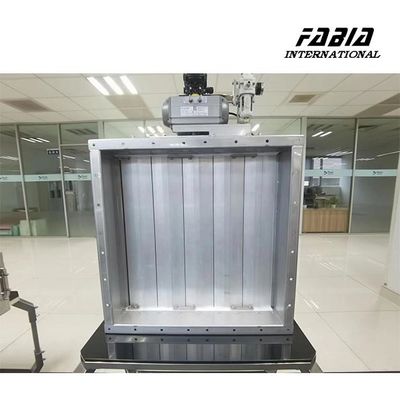 Pneumatic Actuator Rectangular Multi-Blade Damper Superior Sealing Performance For Biopharmaceuticals Industdustrial