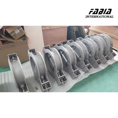 RTO Combustion Furnace Pneumatic Gas  Butterfly Valve Wear Resistance For Hydroelectric And Mining Industries