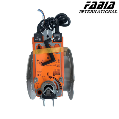 Válvula Borboleta Elétrica DN125 Aço Carbono Válvula Elétrica