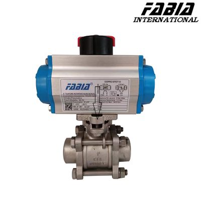 Válvulas FABIA Industry Válvula de Esfera de Duas Peças Válvula de Esfera de Aço Inoxidável